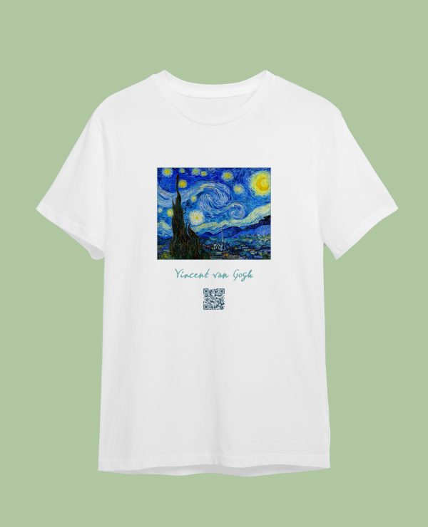 T-shirt Starry Night - Interactiva
