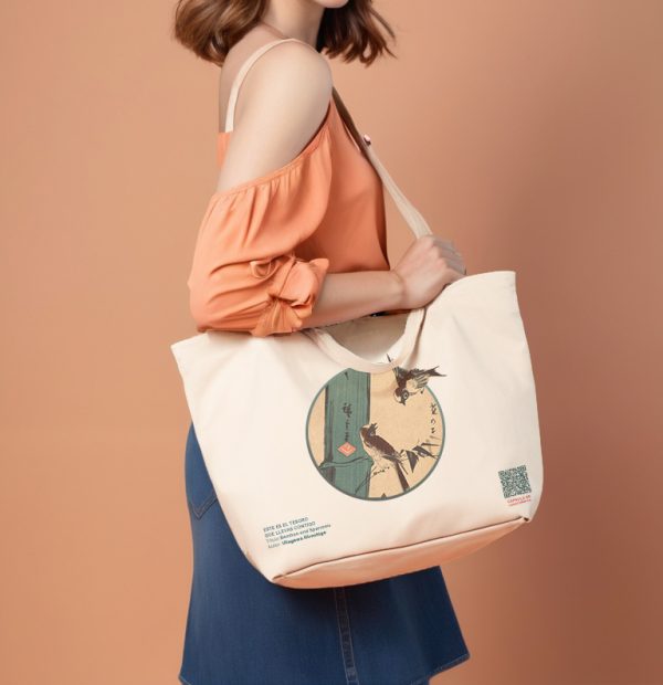 Ecobag Duo Bamboo & Sparrows