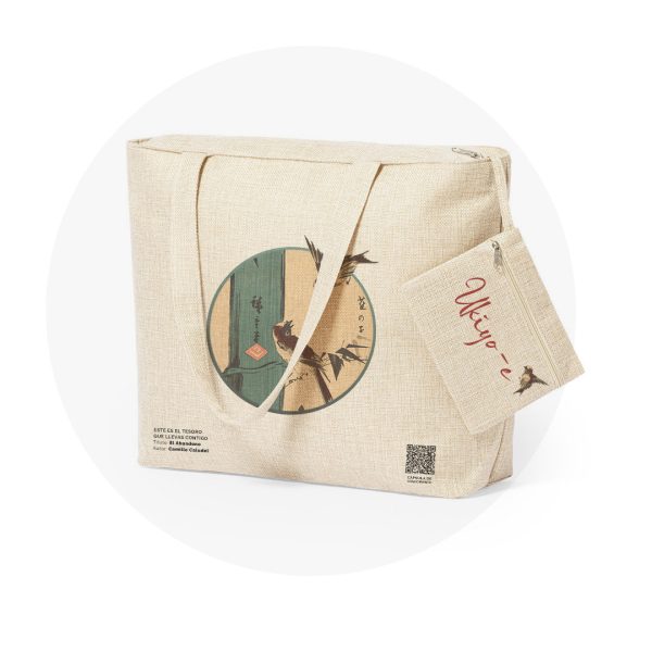 Ecobag Duo Bamboo & Sparrows - Imagen 2