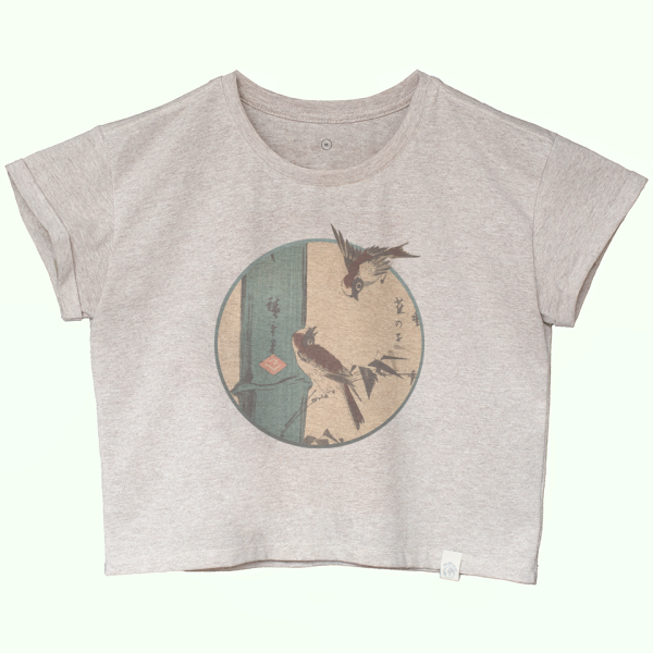 Camisetas Interactiva Bamboo and Sparrows