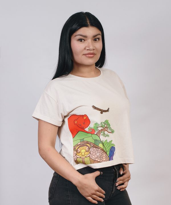 Camiseta Ecológica Interactiva Olinguito