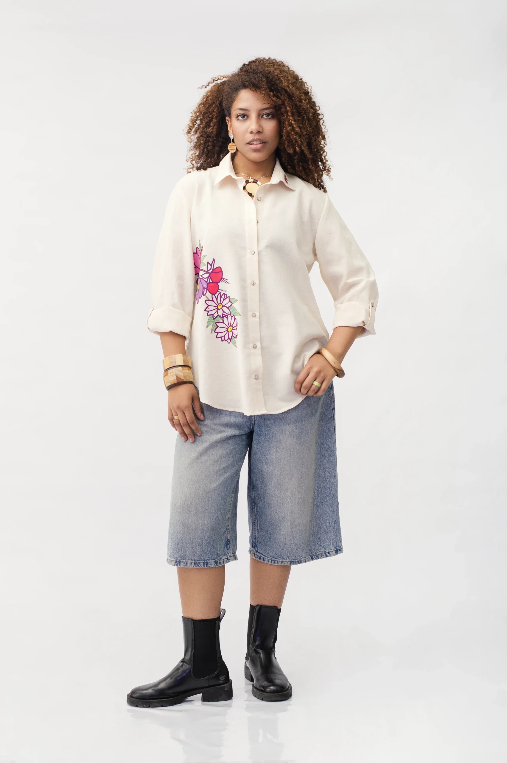 Camisa Eco de Flores