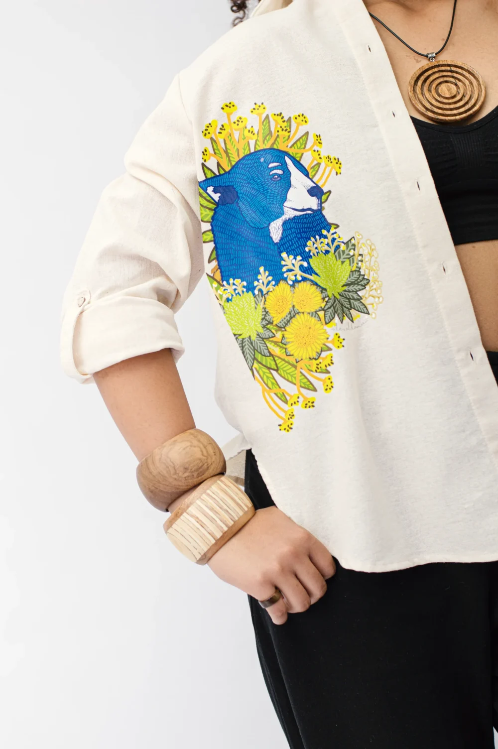 moda sostenible - Arte Porquesí - oso andino